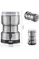 Electric Coffee &amp; Grain Grinder &ndash; Portable Spice and Seed Grinder with 304 Stainless Steel