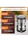 Electric Coffee &amp; Grain Grinder &ndash; Portable Spice and Seed Grinder with 304 Stainless Steel