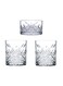 3 Pieces Timeless Whisky Gift Set 2 Pieces Glass 345 Ml And 1 Pieces Bowl 210 Ml Clear
