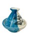 Round Ceramic Tajine with Lid 9cm*8cm, Sardine Blue