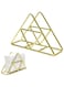 Tufexigo Napkin Holder for Table, Freestanding Metal Paper Holder for Kitchen Countertop, Heavy Duty Napkin Paper Organizer, Durable Tissue Dispenser Stand for Home Restaurant Dining Table (Gold)