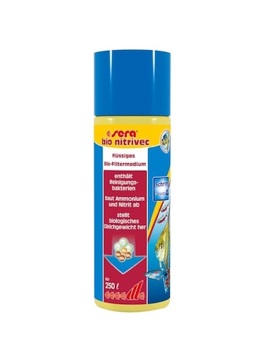 Sera Bio Nitrivec 100ML Fish Aquarium, 3740, Pet Supplies