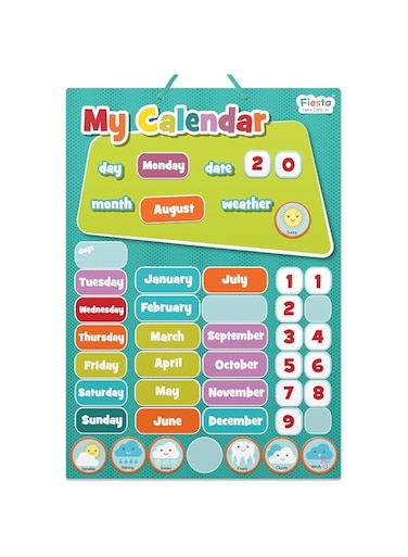 Fiesta Crafts Magnetic Small My Calendar