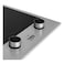 Beko 30cm Builtin Ceramic Electric Hob, 2 Cooking Zones(Domino),Front Zone(&Oslash;140 mm),Back zone(&Oslash;180 mm), Mechanical Control Knob, HDCC32200X(Inox)