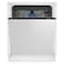 Beko 60cm Builtin Fully Integrated Dishwasher with 14 Place Settings, 8 Programme, 3 Racks,10 Years Warranty on ProSmart Inverter Motor, DIN48425