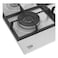 Beko 60cm Builtin Gas Hob, Full Safety,4 High Efficiency Gas Burner,Cast Iron Pan Support,Integrated Ignition, Front-left Zone(5 Kw),HIAW64225SXL(Inox)