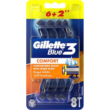 Gillette Blue 3 Comfort Disposable 8 Razors