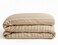 ZONE Multi-Colored Luxury Stripe Duvet Cover - Beige, Single (160X220)