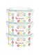 Badabulle Container Set , 3 x 300 ml, Pieces of 3