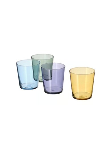 Glass, mixed colours, 30 cl