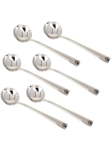 Rhinowares Rhino Coffee Gear Professional Cupping Spoon, Stainless Steel, 6 sets