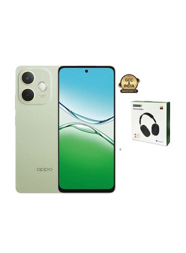 Oppo A5 Pro AI Phone 5G, Dual SIM, 8GB RAM, 256GB, Olive Green - Middle East Version (With Headphone)