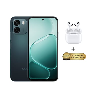 Oppo A6 Dual SIM, 8GB RAM, 256GB, 5G, Sapphire Blue - Middle East Version (With O-CHOICE Earbuds )