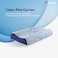 Sleepwell Latex Plus Curve Pillow For Comfortable Head And Neck Support