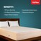 Kurl-On OrthoMagic Elite Mattress Orthopedic Hybrid Mattress withNatural Latex, Rubberized Coir and HR Foam Layers King Size Mattress   200Lx180Wx20H Cms   10 Years Warranty