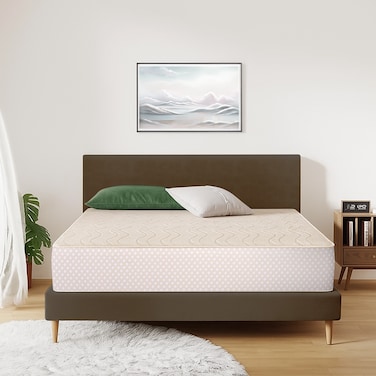 Kurlon DuoRest Premium Mattress   Dual Comfort   Medium Firm  Support   Dual Reversible Mattress   High Resilience (HR) Foam   Bonded Foam   Single Size Mattress  200L X 90W X 20H Cms  10 Yrs Warranty