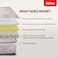 Kurlon DuoRest Premium Mattress   Dual Comfort   Medium Firm  Support   Dual Reversible Mattress   High Resilience (HR) Foam   Bonded Foam   Single Size Mattress  200L X 90W X 20H Cms  10 Yrs Warranty
