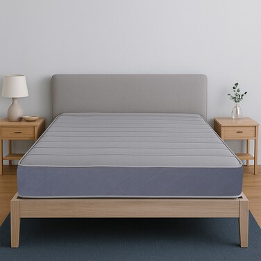 Kurl-On Spinekare Mattress Orthopedic Mattress   Rebonded Foam   Rubberized Coir   Queen Size Mattress  Firm Support   200Lx150Wx20H Cms   7 Years Warranty