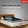 Kurl-On Spinekare Mattress Orthopedic Mattress Rebonded Foam Rubberized Coir Queen Size Mattress Firm Support 200Lx150Wx20H Cms 7 Years Warranty