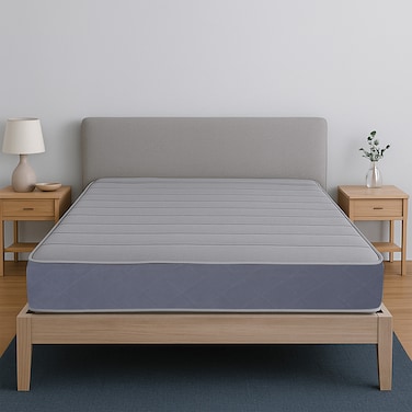 Kurl-On Spinekare Mattress Orthopedic Mattress   Rebonded Foam   Rubberized Coir   Queen Size Mattress  Firm Support   200Lx160Wx20H Cms   7 Years Warranty