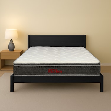 Kurl-On Spinekare Mattress Orthopedic Mattress Rebonded Foam Rubberized Coir Queen Size Mattress Firm Support 200Lx160Wx20H Cms 7 Years Warranty