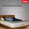Kurl-On Spinekare Mattress Orthopedic Mattress Rebonded Foam Rubberized Coir King Size Mattress Firm Support 200Lx200Wx20H Cms 7 Years Warranty