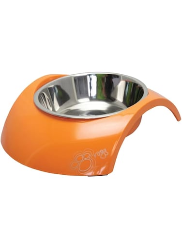 Rogz Luna Bowl, Medium, Orange 350ml   12 fl.oz