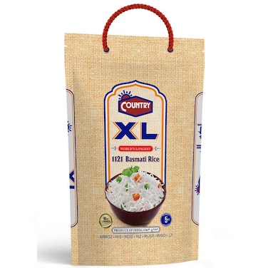 Country XL Indian Basmati Rice, 5kg