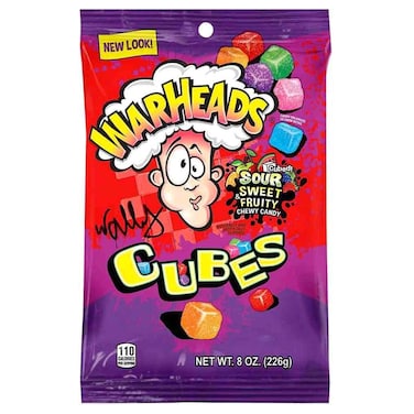 Warheads Fruity Chewy Candy, 226g