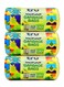 Lemon Scented Garbage Bags Compact Roll 6 Gallon ( 30pc x 3 Rolls ) 90 bags - Yellow