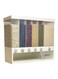 Wall Mounted Food Dispenser,Whole Grains Rice Bucket Large Capacity 6 Grid Storage Dry Food Dispenser