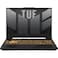 Asus TUF F15 FX507VV-I7161G Gaming Laptop, Intel Core i7-13620H, 16GB RAM, 1TB SSD, 8GB NVIDIA GeForce RTX 4060, 15.6" FHD, WIN11 Home, Jaeger Gray, Backlit RGB EN KB- International Version (Upgraded)