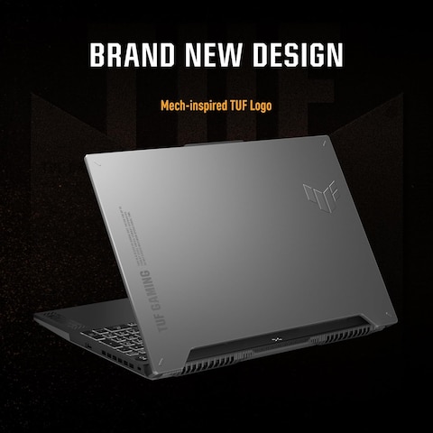 Asus TUF F15 FX507VI-LP073W Gaming Laptop, Intel Core i7-13620H, 32GB RAM, 1TB SSD, 8GB NVIDIA GeForce RTX 4070, 15.6-inch FHD, Windows 11 Home, Jaeger Gray, EN KB- International Version (Upgraded)