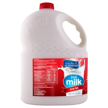 Al Rawabi Low Fat Milk, 3L