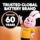 Duracell AA Alkaline Batteries,Pack of 28 - Last up to 100% longer