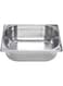 Raj Steel GN Pan Silver, 325X265X100 MM - Gastronorm Pan , Catering Pan , Food Warmer Pan , Food Storage Container