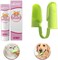 StarDotHash ./Dog Toothbrush and Toothpaste for Fresh Oral Hygiene &ndash; All Breed 120g ./Dog Toothpaste &amp; 2 Finger Toothbrush for Tartar Control