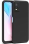 Muzz Silicone Series for Vivo Y21 2021 Back Cover   Shockproof   Matte Finish Smooth Touch and Anti-Fingerprints for Vivo Y21 2021 (Black)