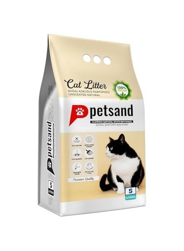 PetSand Unscented 5Ltr