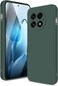 Case for OnePlus 13 5G, Liquid Gel Rubber Bumper Case with Soft Microfiber Lining Cushion Slim Shockproof Protective with Camera Protection Cover for OnePlus 13 5G 2024 (Green)