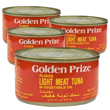 Golden Prize Tuna 185g Pack of 4