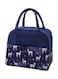 Insulated Lunch Bag Blue/White 25.00x1.50x20.00cm