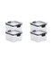 Set of 4 pieces 460ML Airtight Food Storage with Lid, Double Sealed Thick storage Jar, Leak Proof, Easy to Clean, BPA Free, Kitchen and Other Storage