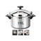 11L Aluminum Pressure Cooker with Secure Locking Lid, Heat Resistant Handles for Fast Cooking