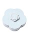 Flower Petal Candy Storage Box Blue/White