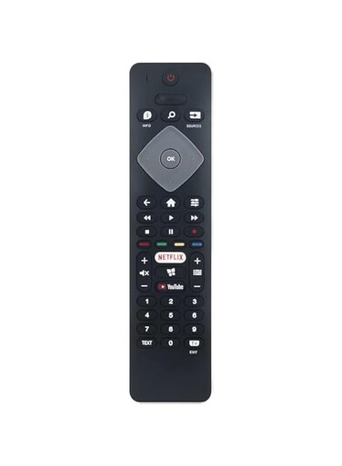 Replacement Remote Control for FHD LED Smart TV 6905 Series 32PFS6905/12 32PFS6905 &ndash; Easy Setup, Full Functionality, and Enhanced Control for Seamless TV Experience