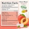 Mogu Mogu Peach Flavored Drink with Nata de Coco, 320ml