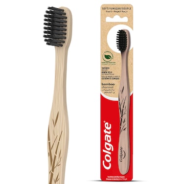Colgate Bamboo Charcoal Soft Toothbrush 1 PCS