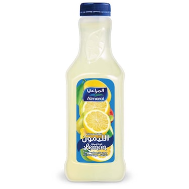 المراعي عصير ليمون وفواكه مشكلة بدون سكر مضاف، 1 لتر