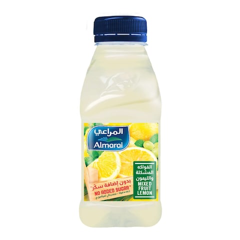 Almarai No Added Sugar Mixed Fruit Lemon Juice, 200ml